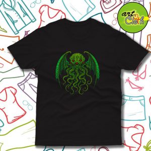 Cthulhu Head Azhmodai 2018 Funny T Shirt