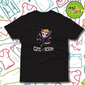 Cute But Scary Funny Cute Spooky Funny T Shirt