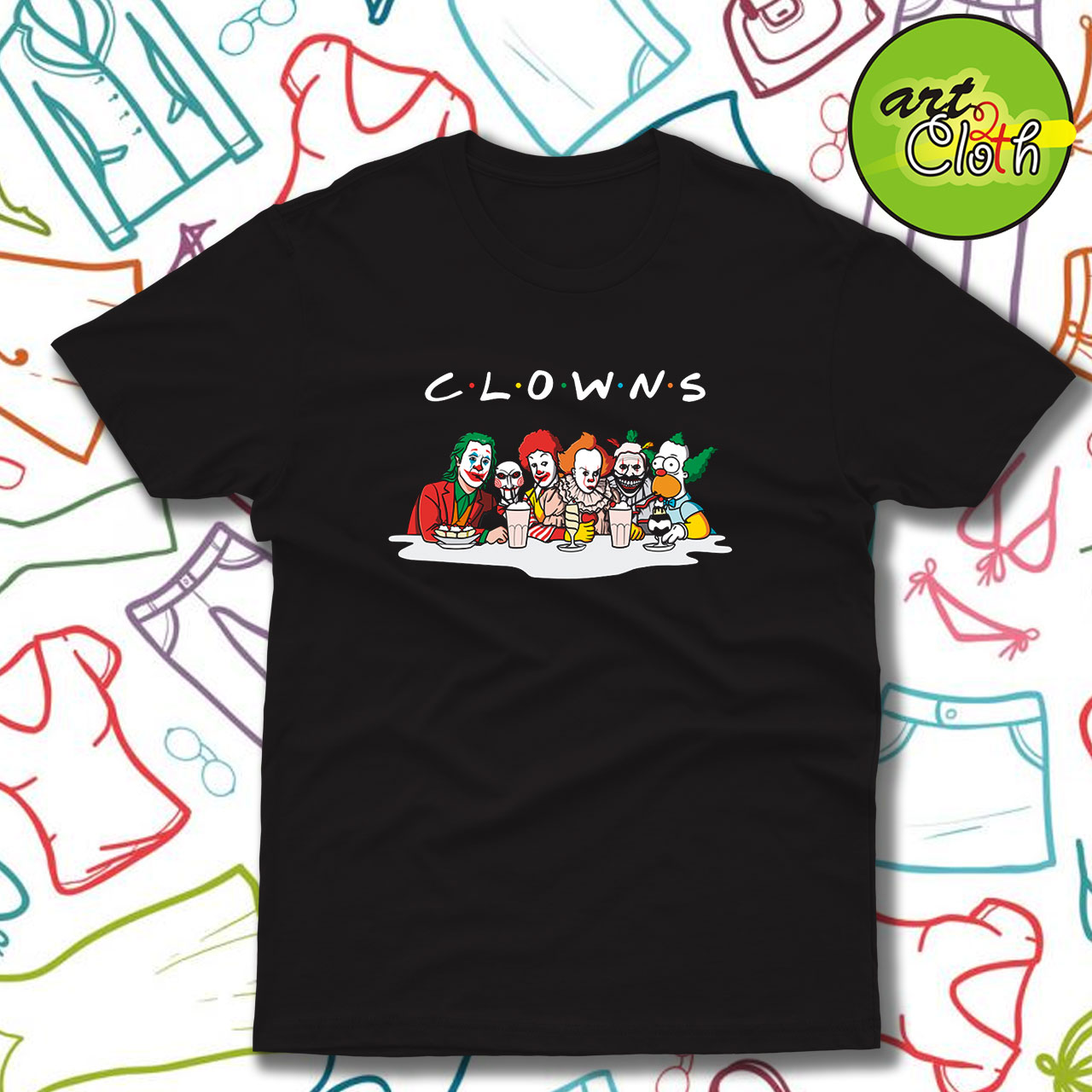 C·L·O·W·N·S Funny T Shirt