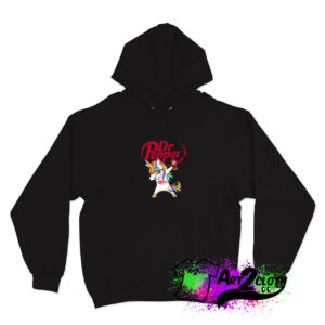 Dabbing Unicorn Love Dr Pepper Hoodie
