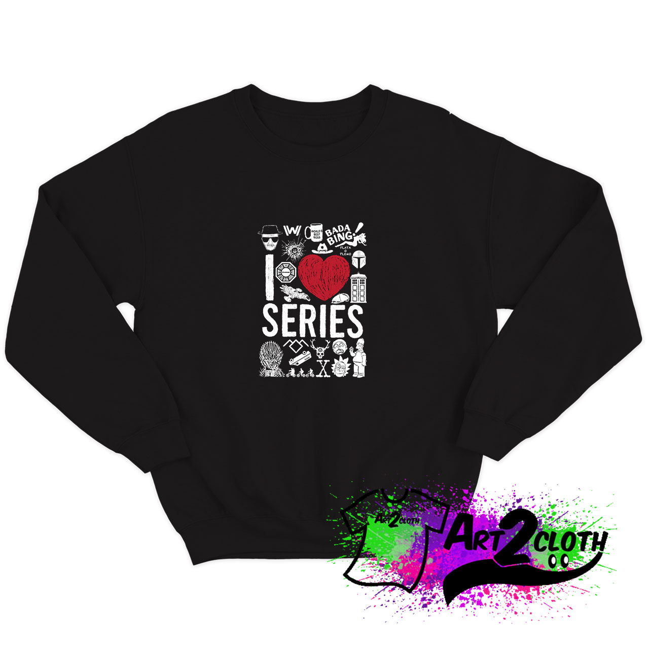 I love Series Sweatshirt