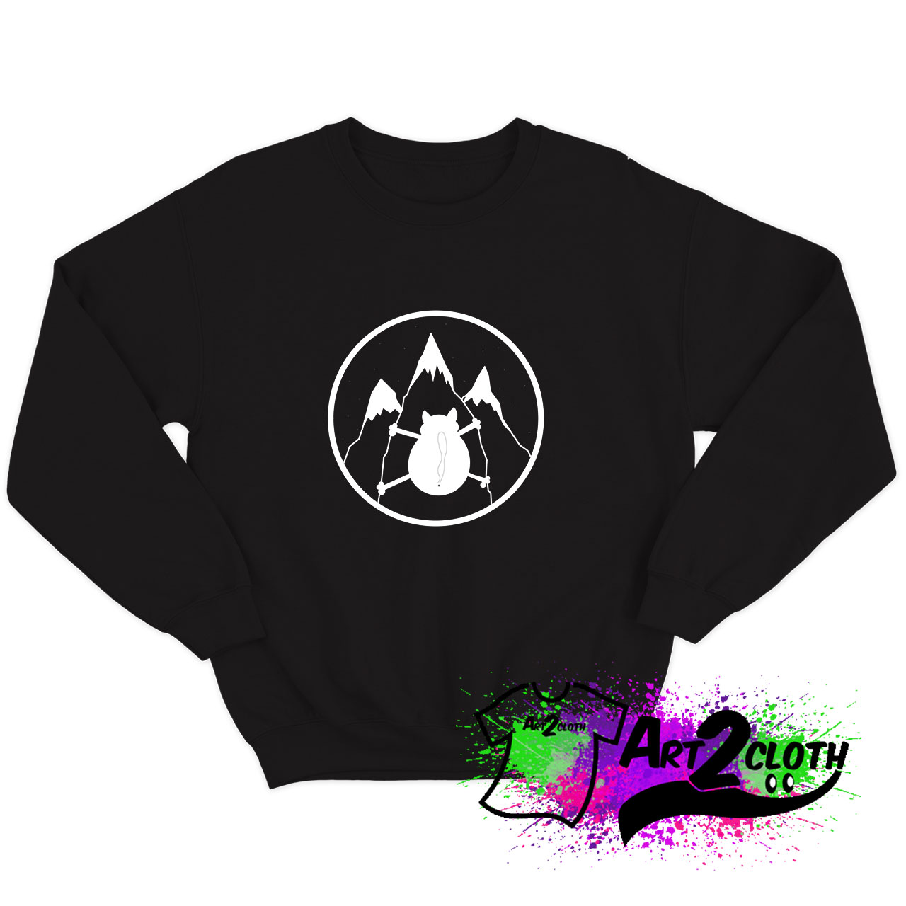 Mountains Cat Sweatshirt