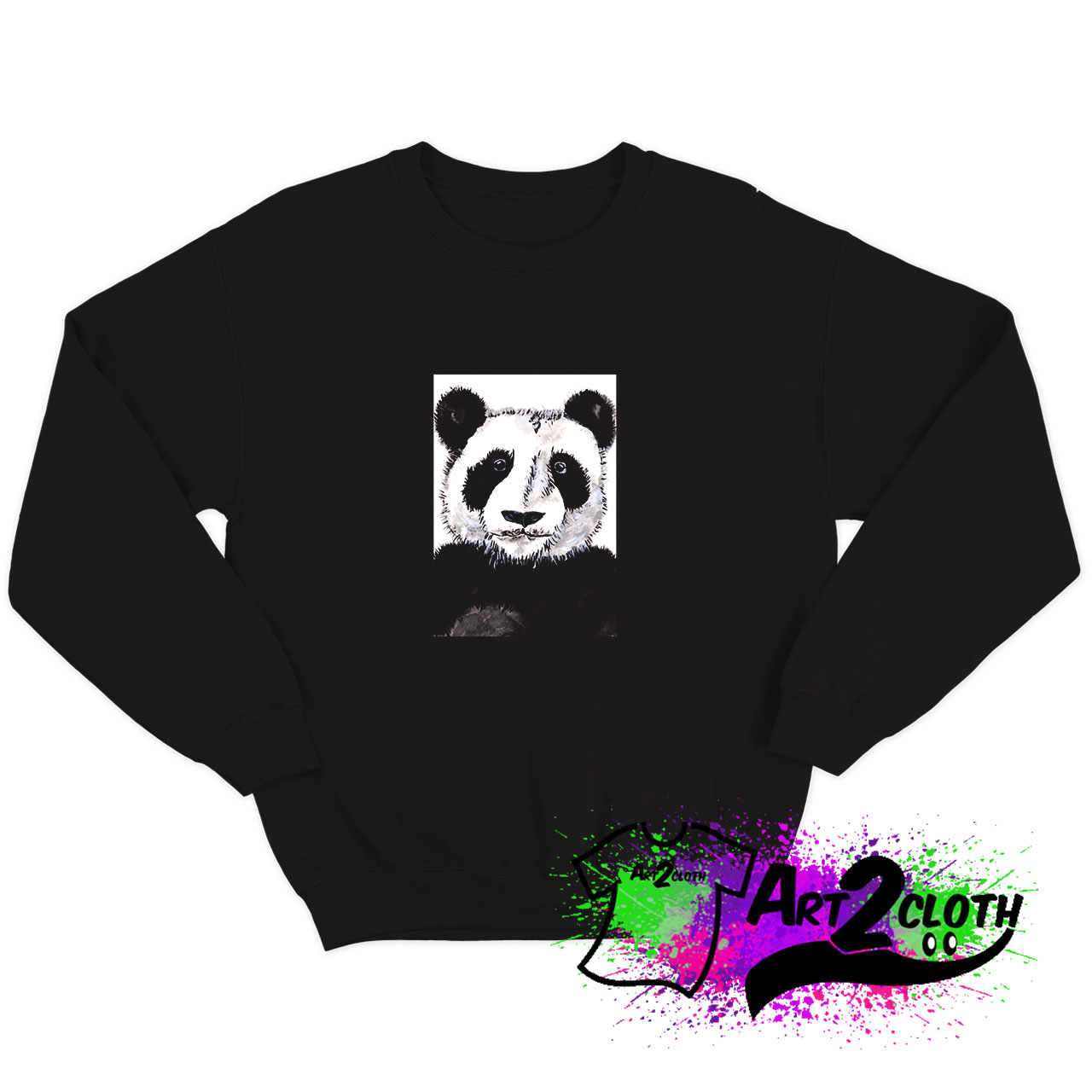 Papa Panda Mug Shot Sweatshirt