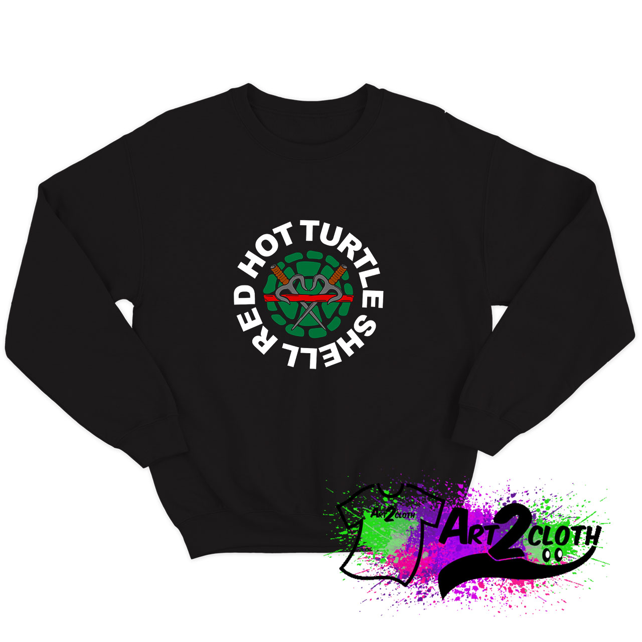 Red Hot Turtle Shell Sweatshirt
