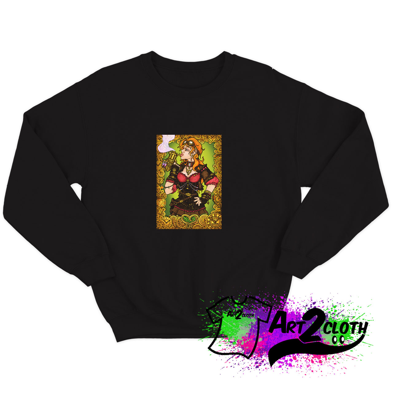 Steam Girl Warrior Sweatshirt
