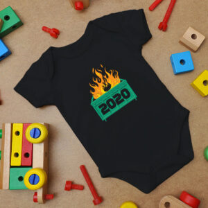 2020 Dumpster Fire Baby Onesie