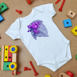 A Frog In Your Throat Baby Onesie