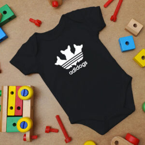 Adidogs Baby Onesie