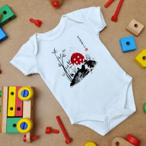Adventures In Japan Baby Onesie