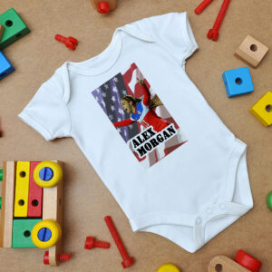 Alex Morgan Cover Baby Onesie