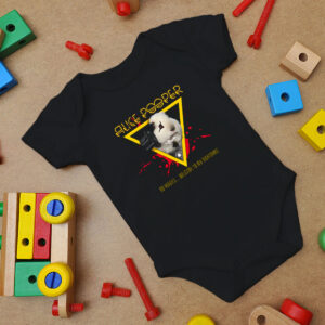Alice Pooper Welcome To My Nightmare Dark Tees Baby Onesie