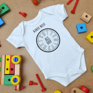 All Day Kanye West Baby Onesie