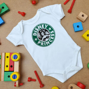 Ariel Mermaid Starbuck Disney Princess Baby Onesie