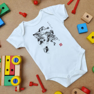 Attack Of The Space Pirates Baby Onesie