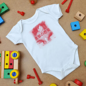 Attack On Dinosaur Baby Onesie