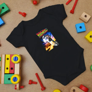 Back To The Future Vintage Baby Onesie