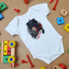 Bad Wolf Skinned Baby Onesie