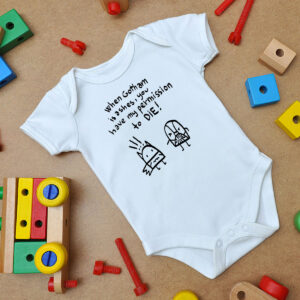 Bane Doodle Baby Onesie