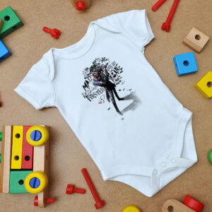 Batman Joker Insane Baby Onesie