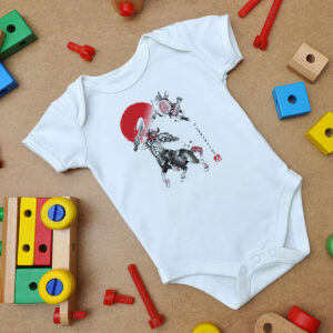 Battle In Death Mountain Baby Onesie