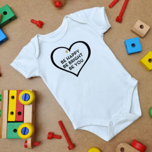 Be Happy Be Bright Be You Kate Spade Baby Onesie