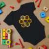 Bee Queens Jewels Baby Onesie