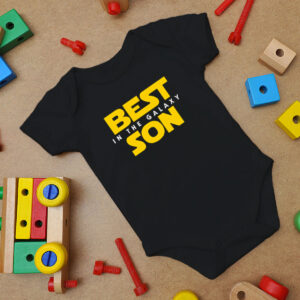 Best Son In The Galaxy Baby Onesie