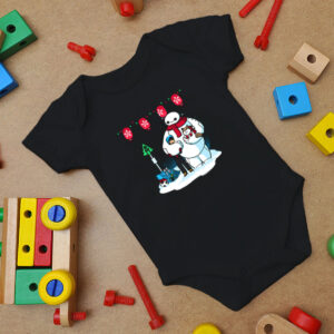 Big Christmas Heroes Baby Onesie