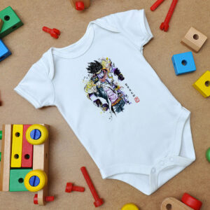 Bizarre Adventure Watercolor Baby Onesie