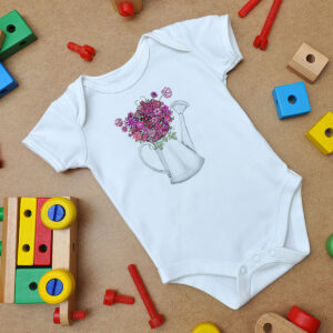 Blooming Bouquet Baby Onesie