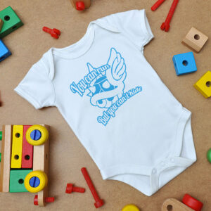 Blue Shell Baby Onesie