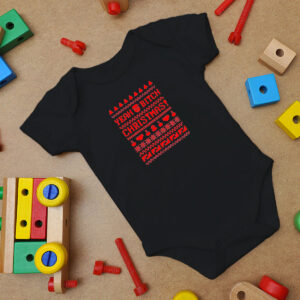 Breaking Badyeah Bitch Christmas Baby Onesie