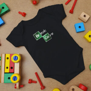 Breaking Breakcore Baby Onesie