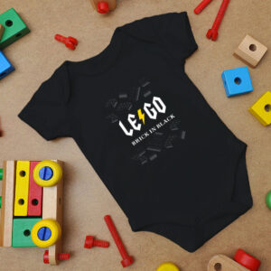 Brick In Black Baby Onesie