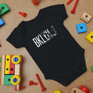 Brooklyn New York City Bklyn 718 Baby Onesie