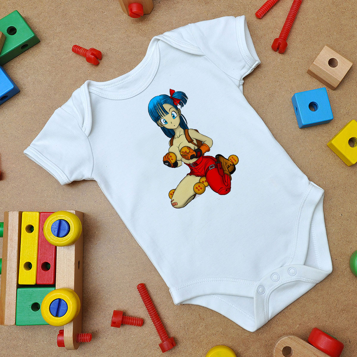 Bulma V2 Baby Onesie