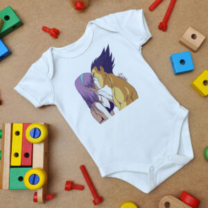 Bulma Vegeta Baby Onesie