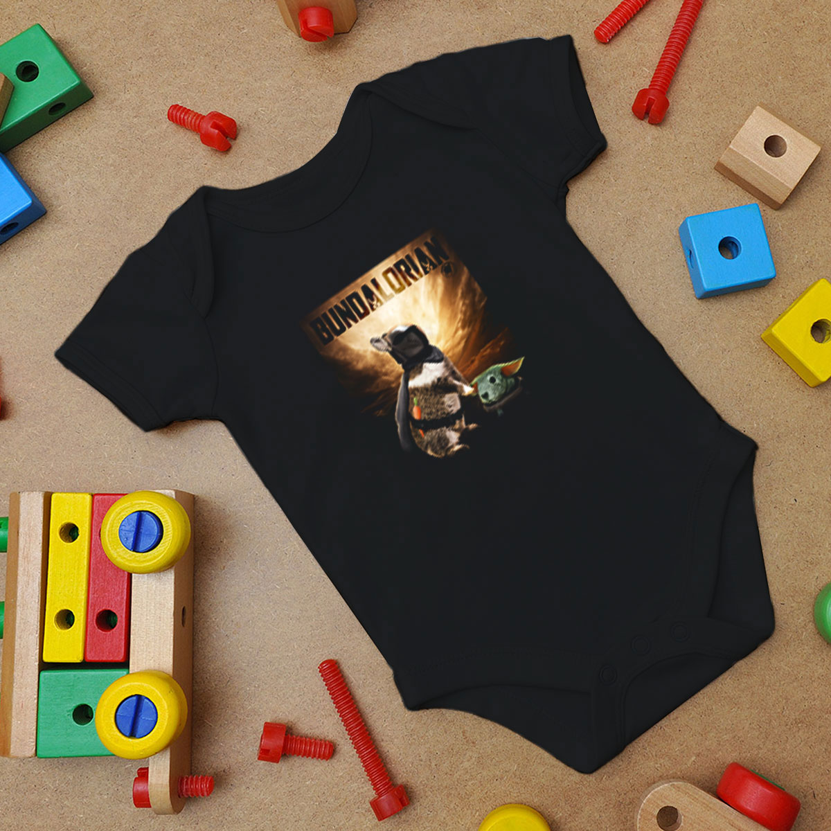 Bundalorian Baby Onesie