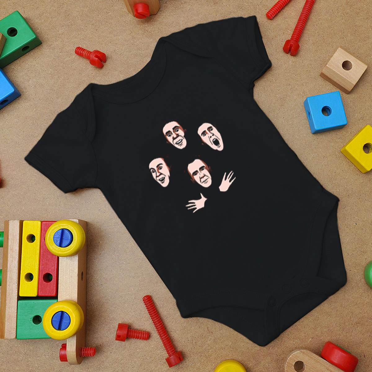 Cage Rhapsody Baby Onesie