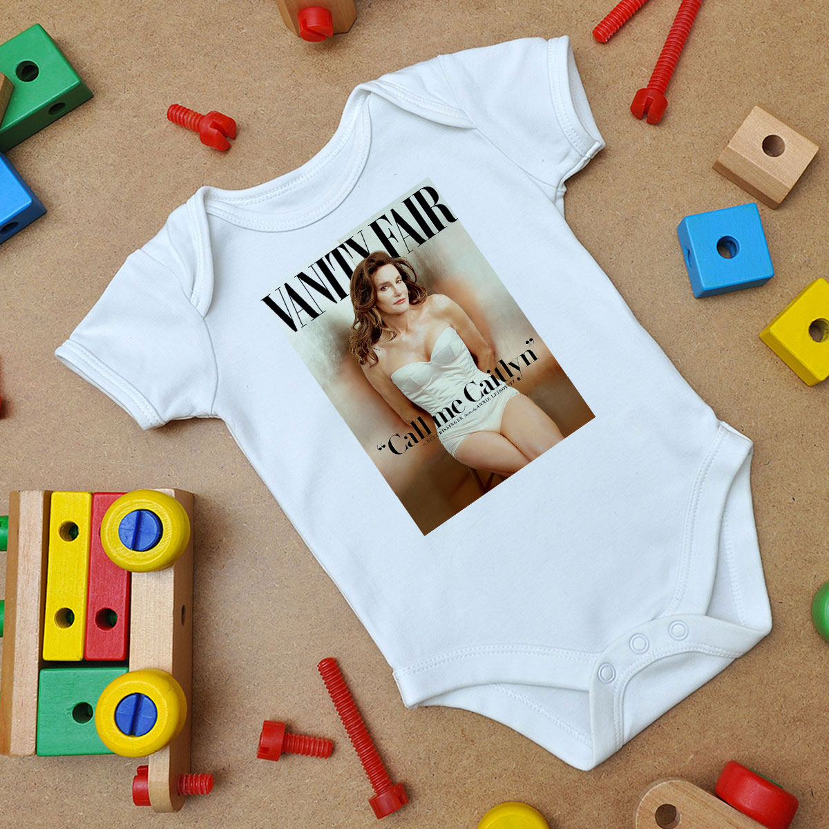 Caitlyn Jenner Baby Onesie