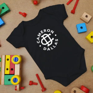 Cameron Dallas Logo Baby Onesie