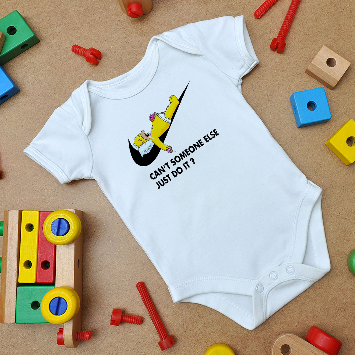 Can'T Someone Else Just Do It Simpsons Baby Onesie