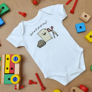 Can'T We All Just Get Along Baby Onesie