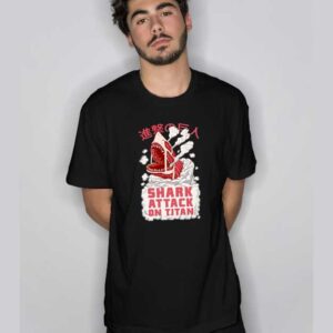 Shark Attack on Titan T Shirt
