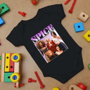 Spice Girls Vintage Retro Baby Onesie