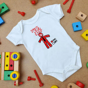 Stress Level Baby Onesie