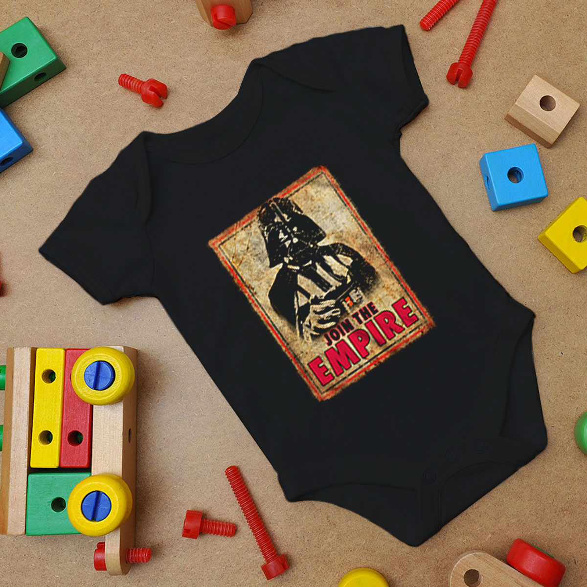 Star Wars Darth Vader Join The Empire Baby Onesie