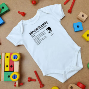 Stephen Amell Sinceriously Meaning Baby Onesie