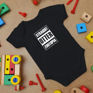 Straight Otter Zootopia Baby Onesie