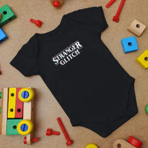 Stranger Glitch Baby Onesie